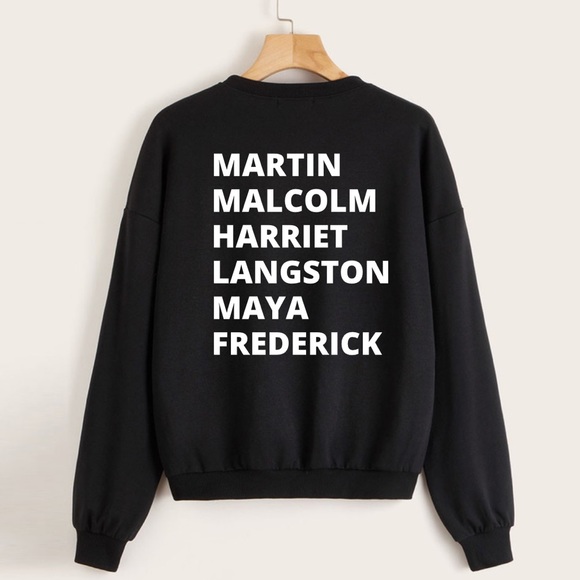 Black History Month Unisex Graphic Crewneck Sweatshirt - Picture 1 of 3